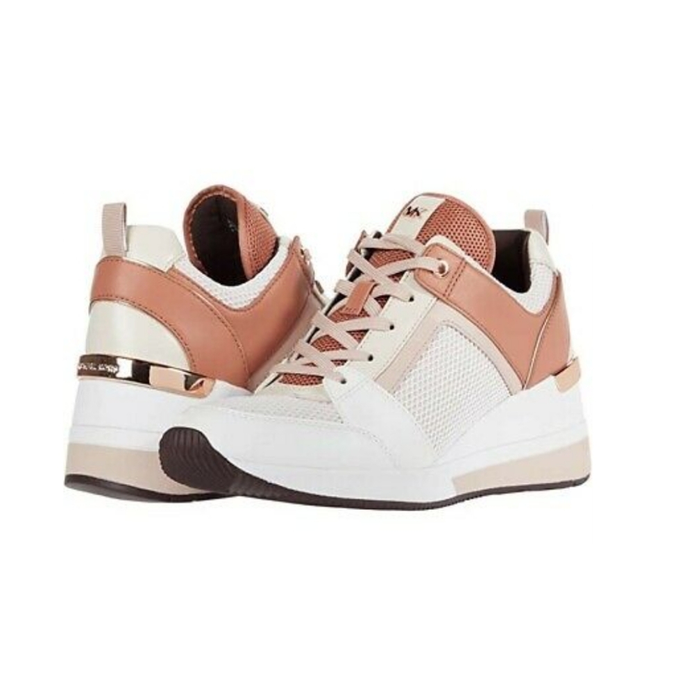 Michael Kors Georgie Trainer Sneakers - Picture 1 of 12